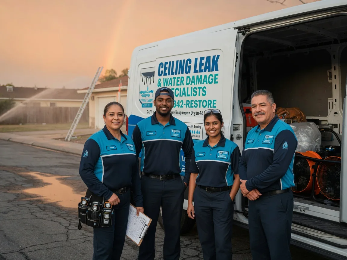 Ceiling Leak Cleanup company in Acton, ME