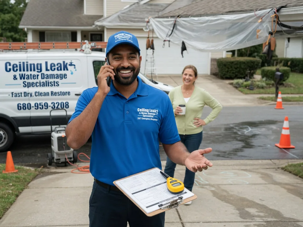 Ceiling Leak Cleanup Acton, ME FAQs
